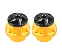 Slider antiurto per forcella e assale per moto, adatto per Honda ADV 350 150 PCX 125 160 NSS350, per sfera anticollisione per ruota anteriore Forza 300 Base del Motore copertura motore(Gold)