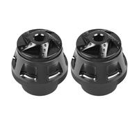 Slider antiurto per forcella e assale per moto, adatto per Honda ADV 350 150 PCX 125 160 NSS350, per sfera anticollisione per ruota anteriore Forza 300(Black)