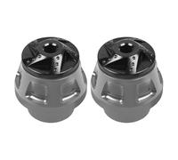 Slider antiurto per forcella e assale per moto, adatto per Honda ADV 350 150 PCX 125 160 NSS350, per sfera anticollisione per ruota anteriore Forza 300(TItanium)