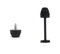 Slider Asse Forcella Ruota Compatibile Con Per R1200GS Adv 2007-2013 Per R1200R 2010-2014 Parte Posteriore Motociclo Refit Ruota Forcella Assale Sliders Crash Protector(One set black)