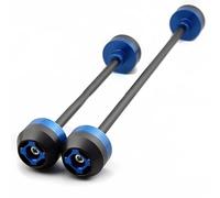 Slider asse ruota Per CBR600 Per F4i 2001 2002 2003 2004 2005 2006 2007 Moto Assale Anteriore Posteriore Forcella Crash Slider Anti Collisione Accessori(Blue)