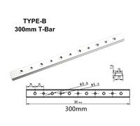 Slider barra a T 100 mm/200 mm/300 mm/450 mm lega di alluminio mitra ricambio ma