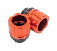 Slider Cup Crash Protector Compatibile Con Kugoo Scooter Elettrico Coppe Slider In Lega Di Alluminio Parti Di Protezione Anti-crash(Orange)