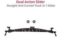 Slider Curvo Shootvilla N Line 3ft Per Video Fluido Sony, DSLR, Panasonic