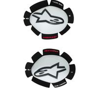 Slider ginocchio Alpinestars GP Tech bianco-nero
