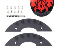 Slider: Kit Piastra Doppia Scintilla In Metallo Nero, Accessorio Pad Pressione Posteriore, Dispositivo Di Miglioramento Pattinaggio, Integratore Effetto Fuoco Creativo | per Ska