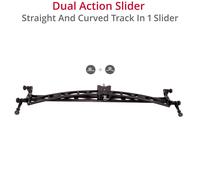 Slider linea curva Shootvilla 3 piedi per video fluidi Sony, DSLR, Panasonic