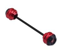 Slider Moto Per Ninja1000 11-24 Per Z650RS 23-24 | Crash Pad del cappuccio dei foderi dell'asse della forcella(Rear Red)