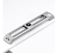 Slider motorizzato per fotocamera con rotazione panoramica, velocità regolabile per time-lapse e riprese video, compatibile con fotocamere reflex