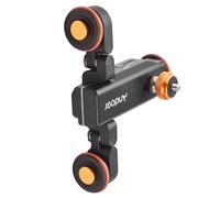 Slider per moto per videocamera motorizzata Andoer con telecomando a 3 velocità da 2,4 g a 3 velocità integrato in 1800 mAh Porta del telefono batteria per la lapse temporanea