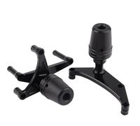 Slider Telaio Anticaduta CNC Per Ducati Panigale V4 2018-2024, Protezione Carena, Protezione Antiurto Tamponi Paratelaio(NERO,2022-2024)