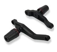 Slider Telaio CNC Per Moto, Protezione Anticaduta, Protezione Carenatura, Protezione Antiurto Per Trident 660 / Tiger Sport 660 2021-2023 Tamponi Paratelaio(ROSSO)
