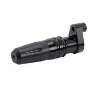 Slider telaio Tamponi Di Protezione Rinforzati CNC Per NINJA400 Per NINJA500 Z400 Z500 Per Ninja 400 500 ZX4RR Protezioni Antiurto Scarichi Moto(Ordinary black)
