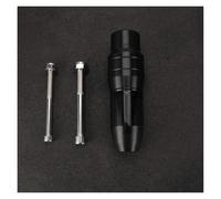 Slider telaio Tamponi Paratelaio Scarico Moto Protezioni Anticaduta Accessori CNC Per Suzuki Per V-Strom Per V-Strom650 Per V Strom 650(A-nero)