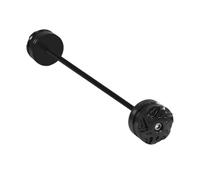 Slider telaiomoto Compatibile Con Yamaha Per Tracer Per 900GT 2018-2025 Accessori Per Moto Protezione Ruota Assale Anteriore Posteriore Forcella Sliders Antiurto Tappo(Black,Rear)