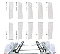 Slides per rimorchi per Barche, Rimorchio Glide Bunk Pads Enders, Costruzione Robusta Rimorchio per Barca Rimorchio a Castello Pad Slide per Sci di Mare, Barche da, Pontone Inferiore Non