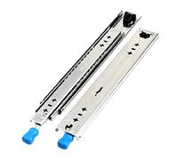 Slides, Runners1 coppia Heavy Duty 120 kg Industrial Drawer Slide,Side Mount Full Extension Runners with Lock,for Kitchen Cabinet,Warehouse,Equipment,Veicoli (36in/900 mm) (14in/350 mm)