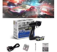 Slidey Boys - Auto Rc Drift da Tavolo, Turbo da Brivido, Drifty Boyz Rc Car Mini, Mini Auto Rc con Underglow, 1:76 Drifty Boyz Rc Car, L'Ultima Esperienza di Drift, C73 Gray