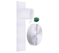 Sliding Door Seal Kit, Adjustable AC & Dryer Seal, Weatherproofing Cover, Drawstring Design, Heat Insulation Barrier, Easy Installation (5.9-Inch Hose), Home Cooling, Energy Saving