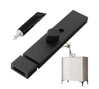 Sliding,Thickened Slide Locks Adhesive - Wear-Resistant Slide Lock For Home Hotel Good Conditions, Thanks To Its Sturdy and Stylish Design That's