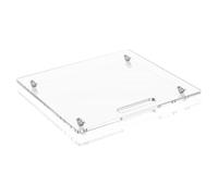 Sliding Tray for Coffee Maker, Acrylic Coffee Machine Slider with Rubber Wheels, 14x13in Rolling Station for Utility Pot Moving Under Cabinet Toaster Home Brewing Mixer Kitchen Machine Cafe Bar