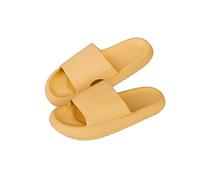 Slifori da Donna Donne Flip Flops Ortopedic Cloud Slipper Woman Sole Sole Sandali Poco Profondi Sandali Backs Uomo da Bagno INDIFICA Slideyellow, 44-45