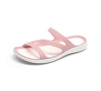 Slifori da Donna Donne Summer Platform Platform Piatta a Basso Tallone Sandali Black Slides Slide Black Beach Femalepink, 6.5