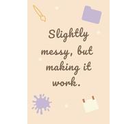 Slightly messy, but making it work.: Pastel Dot Grid Journal