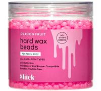 Sliick DRAGON FRUIT HARD WAX BEADS - Perle di Cera Dura Profumate al Dragon fruit, Ideale per Ceretta Brasiliana, Viso e Corpo - Compatibile con Scaldacera Tradizionale e Kit Sliick