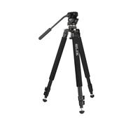 SLIK Pro 520QF - Treppiede in alluminio con testa panoramica fluida