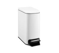Slim 6L Stainless Steel Trash Can, Soft Close, for Bedroom, Office, Kitchen 25-26s