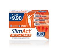 Slim ACT Brucia Grassi, Integratore Alimentare, 30 Compresse
