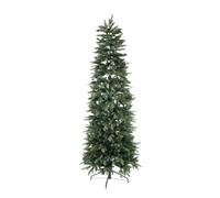 SLIM - ALBERO DI NATALE 240cm - mod. RUSSEL VERDE - Effetto Realistico - rami PE