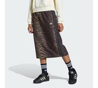 SLIM AOP TWILL SKIRT Night Brown 9-10A