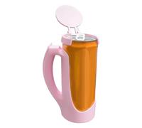 Slim Can Holder - 12oz Skinny Beverage Grip for Cans Drinks | 3D Printed Reusable Polymer Cup Sleeve, Heat Resistant Insulated Design for Soda Energy Drinks Camping Picnic Beach Use