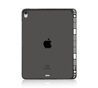 Lobwerk Custodia Protettiva per Apple iPad PRO 11 Pollici 2018 con Supporto per Touchpen, Sottile, Resistente agli Urti Nero Nero