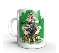 Slim e Tom - Io sto con gli ippopotami - Terence Hill e Bud Spencer - Tazza (330 ml)