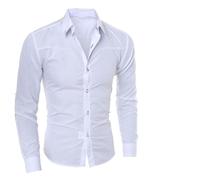 Slim Fit Elasticizzata Cerimonia Camicie Taglie Forti Con Bottoni Elegante Maglietta Camicetta Invernale Coreana Cotone T Shirt Gemelli Camicia Manica Lunga Vintagecamicia Uomo Manica Lunga Mare