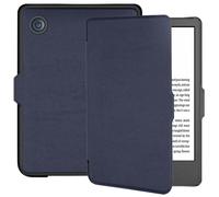 Slim Hard Case Sleepcover Bookcase zonder stand adatta per Kobo Clara 2E/Tolino