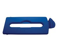 Slim Jim - Topper per stazione di raccolta differenziata, 1 Lid, Blu., 1