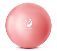Slim Panda Palla da pilates, piccola palla da 22,9 cm, mini palla da yoga anti scoppio per stabilità, allenamento, sbarra, forza di base, fisioterapia, equilibrio, stretching