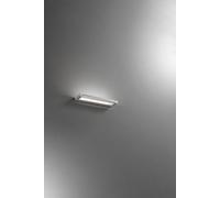 Slim piccola applique led 12w cct luce orientabile alluminio spazzolato