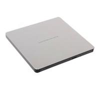 Slim Portable DVD-Writer lettore di disco ottico DVD±RW Argento, masterizzatore DVD esterno argento, Argento, Vassoio, Desktop/Notebook, DVD±RW, USB 2.0, 60000 h, Vendita al dettaglio