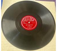 Slim Rhodes 1951 Hot Foot Rag/Time Marches On Gilt-Edge 78 Giri 10"