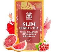 SLIM TEA Tisana Drenante e Dimagrante Sfusa, Gusto Pompelmo e Ribes