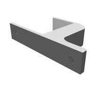 Slim Wall Hook for Cable Management - Low Profile Design with 57mm Protrusion