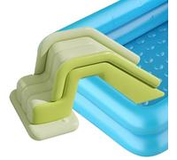 Slimabile Slide Per Piscina, Scivolo Gonfiabile Per Bambini, Scivoli D'acqua Per Center Giocattolo Per Esterni, Vetrini Per Piscina Per Bambini Pieghevoli Rampa Di Familiari Non Slitta