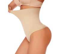 SLIMBELLE Donna Vita Alta Tanga Guaina Mutande Contenitive Perizomi Intimo Modellante Pancia Piatta Slip Shapewear Elastico Invisibile Thong