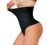 SLIMBELLE Donna Vita Alta Tanga Guaina Mutande Contenitive Perizomi Intimo Modellante Pancia Piatta Slip Shapewear Elastico Invisibile Thong