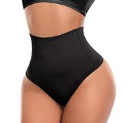SLIMBELLE Tanga Guaina Mutande Contenitive Perizomi Donna Vita Media String Intimo Modellante Slip Shapewear Thong Dimagrante Pancera Pancia Piatta